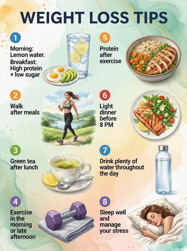 Health tips tweet media