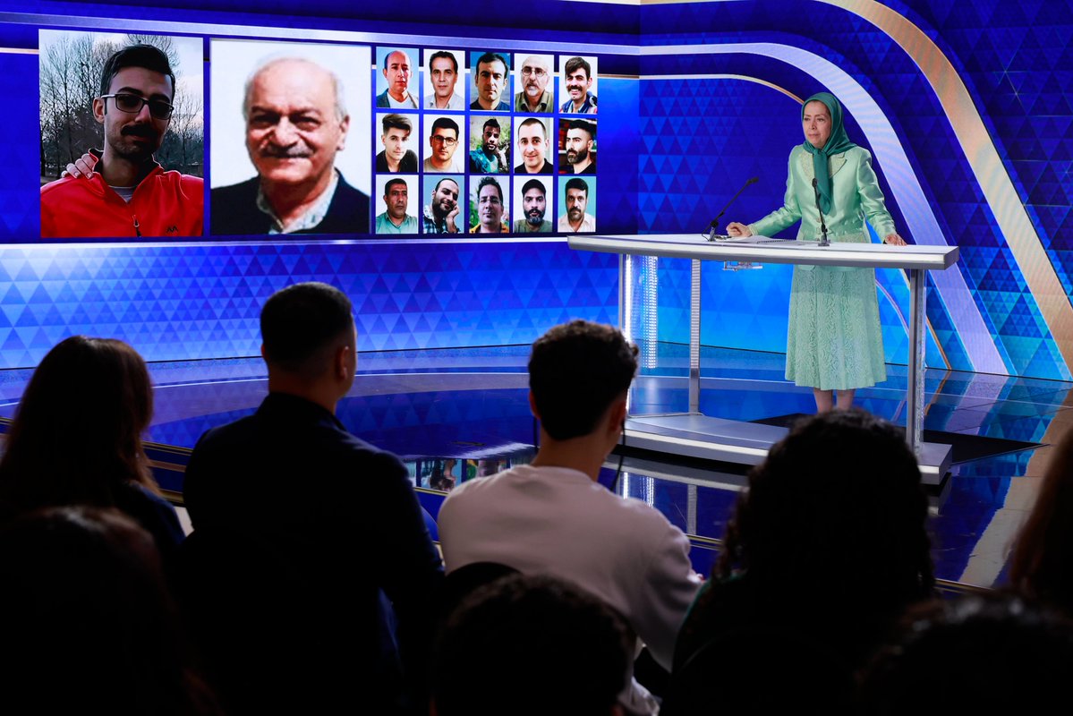 Maryam Radjavi tweet media