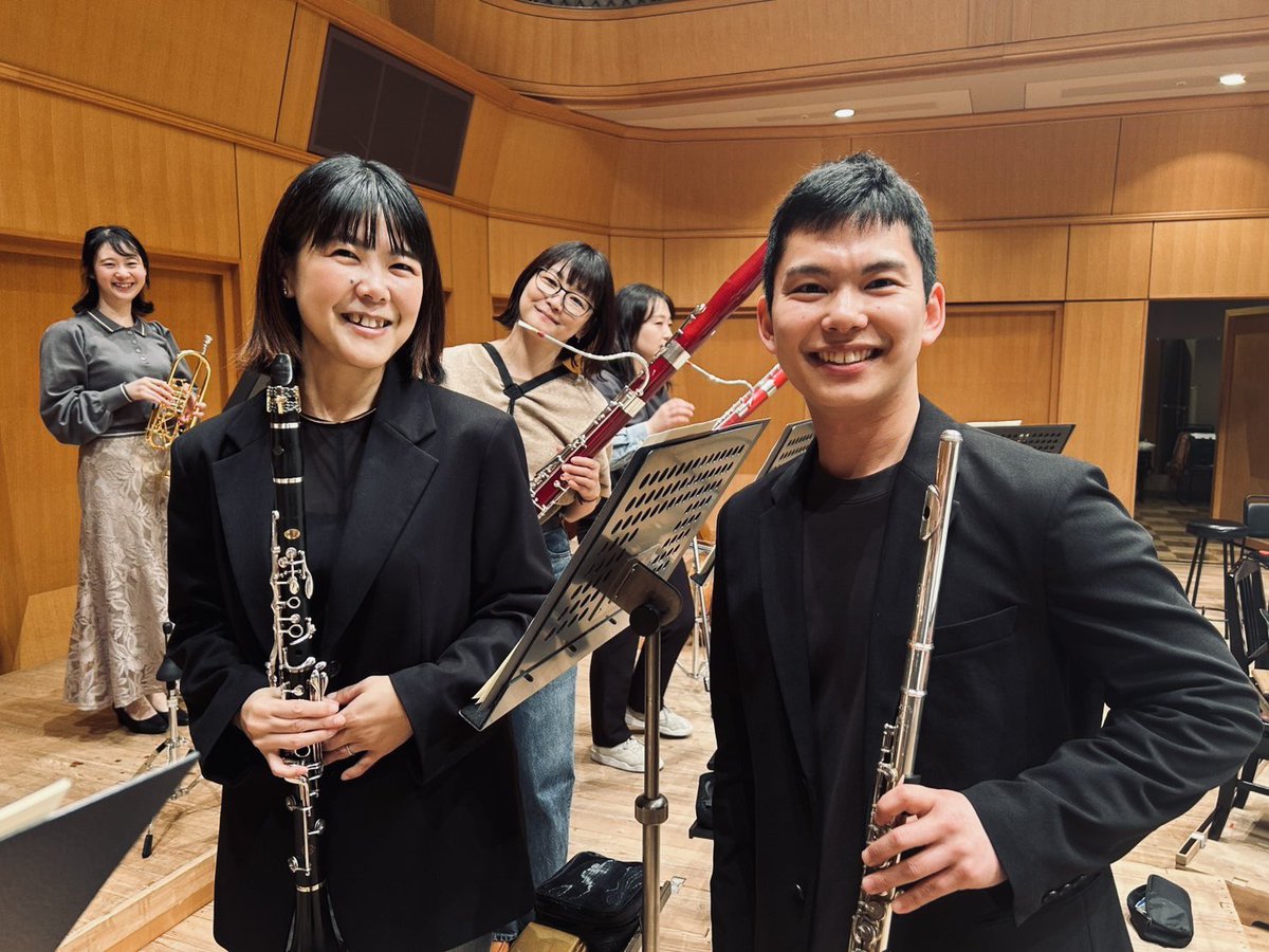 QuintetteP's tweet photo. #しらかわホール再開館記念公演 https://t.co/KIPjgKMtnJ