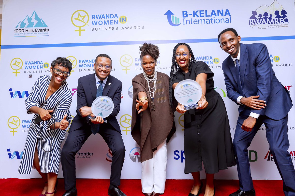 NewTimesRwanda's tweet photo. .@imbankrw has been honoured by Rwanda Women in Business Association (RWIBA) with two distinguished awards, recognising both institutional excellence and leadership in advancing gender equity.

https://t.co/OV7t3H8b9M https://t.co/HP9p39jYXu