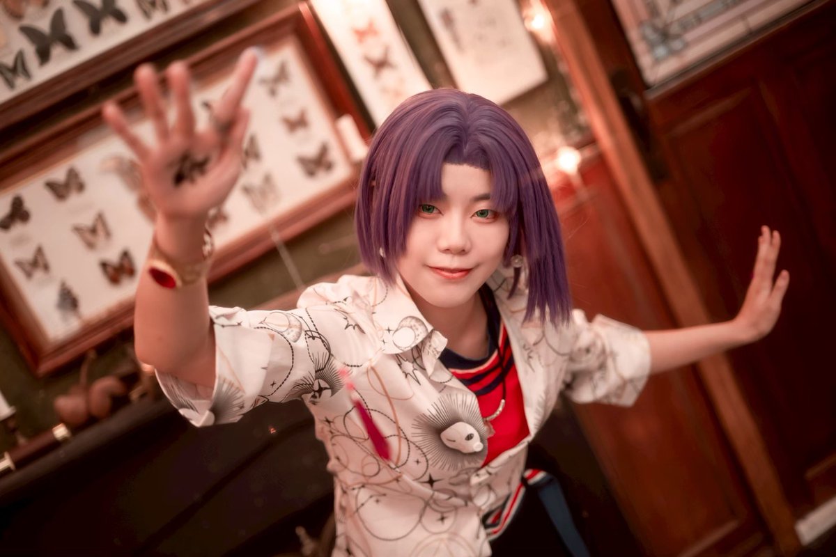 ⊹₊˚‧︵‿₊୨俺と一緒に遊ぼうよ！୧₊‿︵‧˚₊⊹

📷｜走芭拍照

 #まほやく_cos