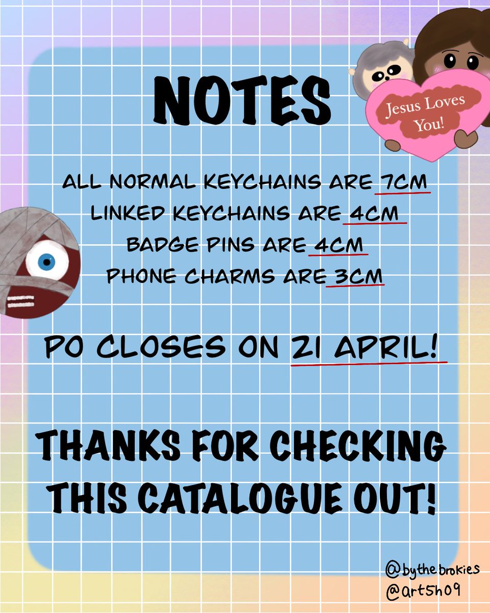 ByTheBrokies's tweet photo. ★ { 🔄&amp;💙are appreciated! } ★

ᯓ★ ByTheBrokies #CF22 Pre-Order is Open!!

🌨️₊˚.  3 - 21 April 2026
🎧 ˚. Day 2 only! (No Mail Order)
☕₊˚. Sea Creatures
🍰⋆˙⟡ Angel’s Catalogue (2/2)

♫ https://t.co/6RjaK1kT4p… ✩

#comifuro22 #comifuro22catalogue https://t.co/SbF2Q94Toz