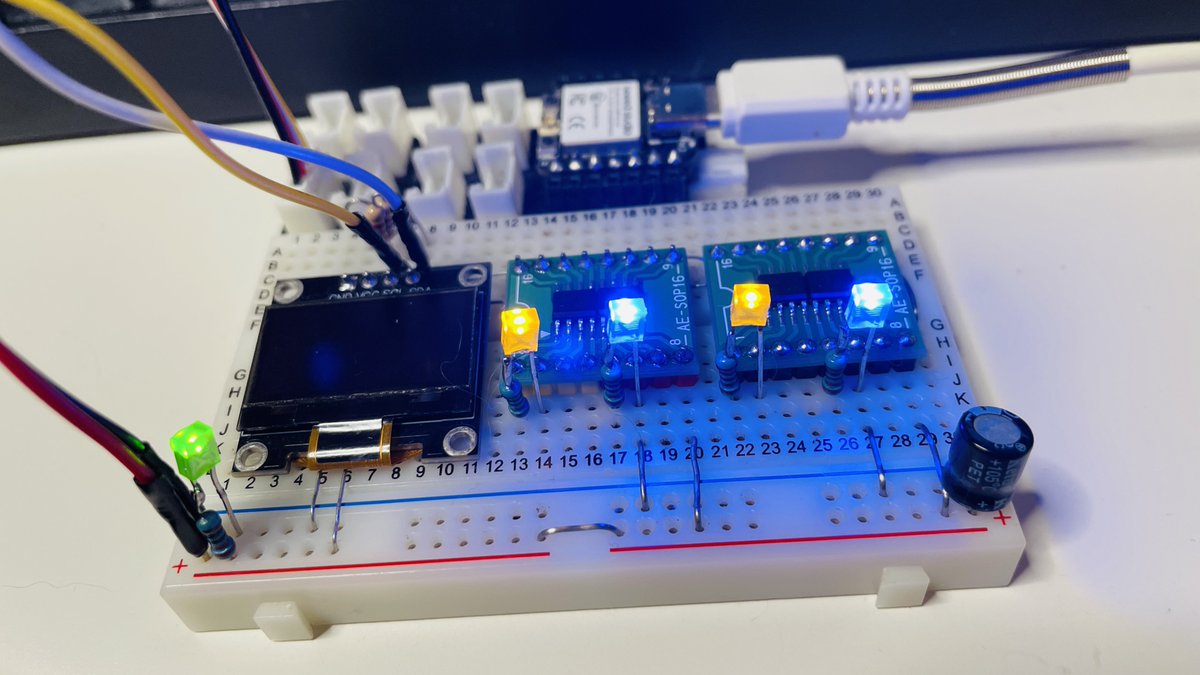 chrmlinux03's tweet image. #ch32v003 #sop8 
#QuadCore 
#リナちゃんは特別な訓練を 
まずは Wire 4 Sleve完成
🧐