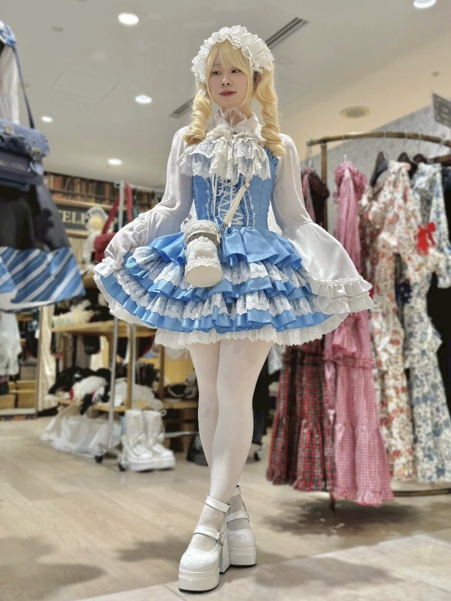 💎スタッフ着用💎 【ATELIER PIERROT】 ミニコルセットワンピース