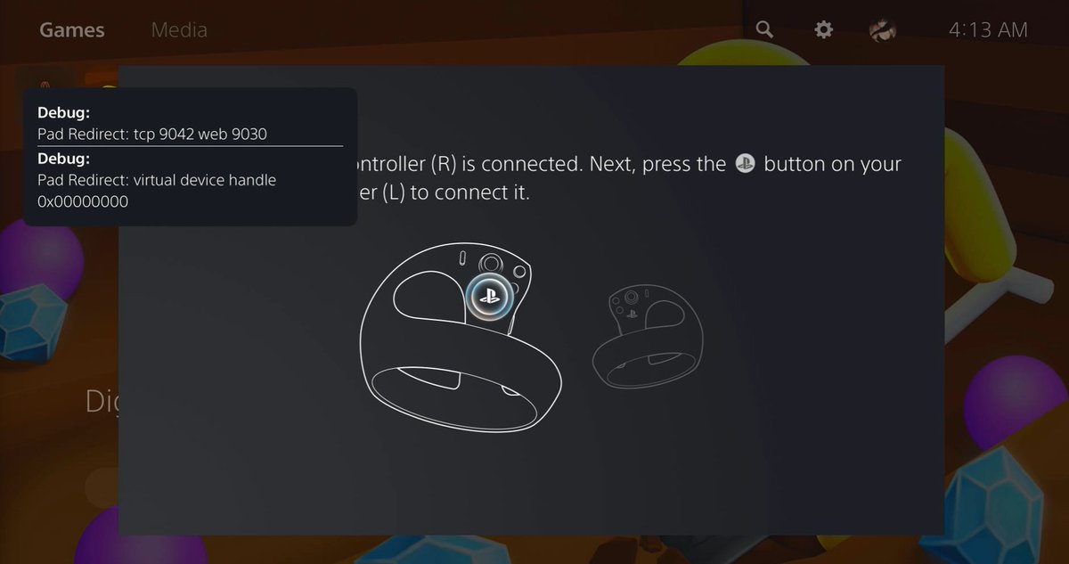 virtual PSVR2 Controllers!