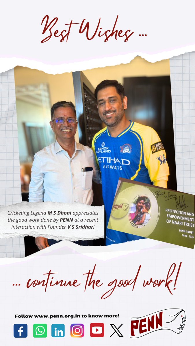 PENN India tweet media