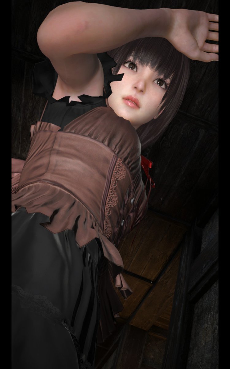 DFFNow_and_Then's tweet photo. 個人的な天倉姉妹の推しポイント
お姉ちゃん：腋、脚
澪：鎖骨、背中
2人とも：顔が可愛い
#紅い蝶リメイク https://t.co/TGtq4IYz9x