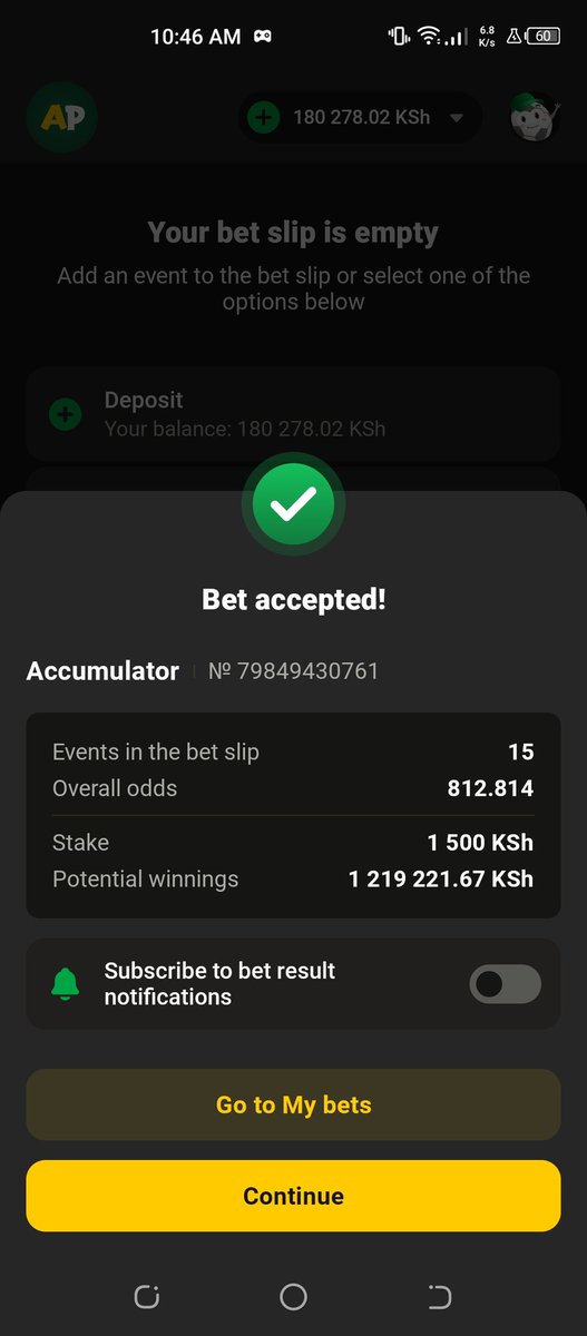 ODDS WINNER 🏆 tweet media