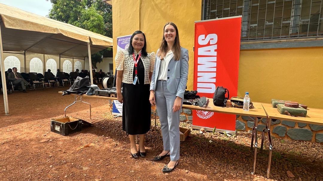 📍Bangui
 Launch of the National Mine Action Authority activities, a key milestone towards strengthened national ownership of #MineAction efforts. In the same perspective, <a href="/OCHAFunds/">OCHA Funds</a> is supporting local ownership of mine risk education in western 🇨🇫. #IMAD2026 <a href="/UNMAS/">United Nations Mine Action Service (UNMAS)</a>