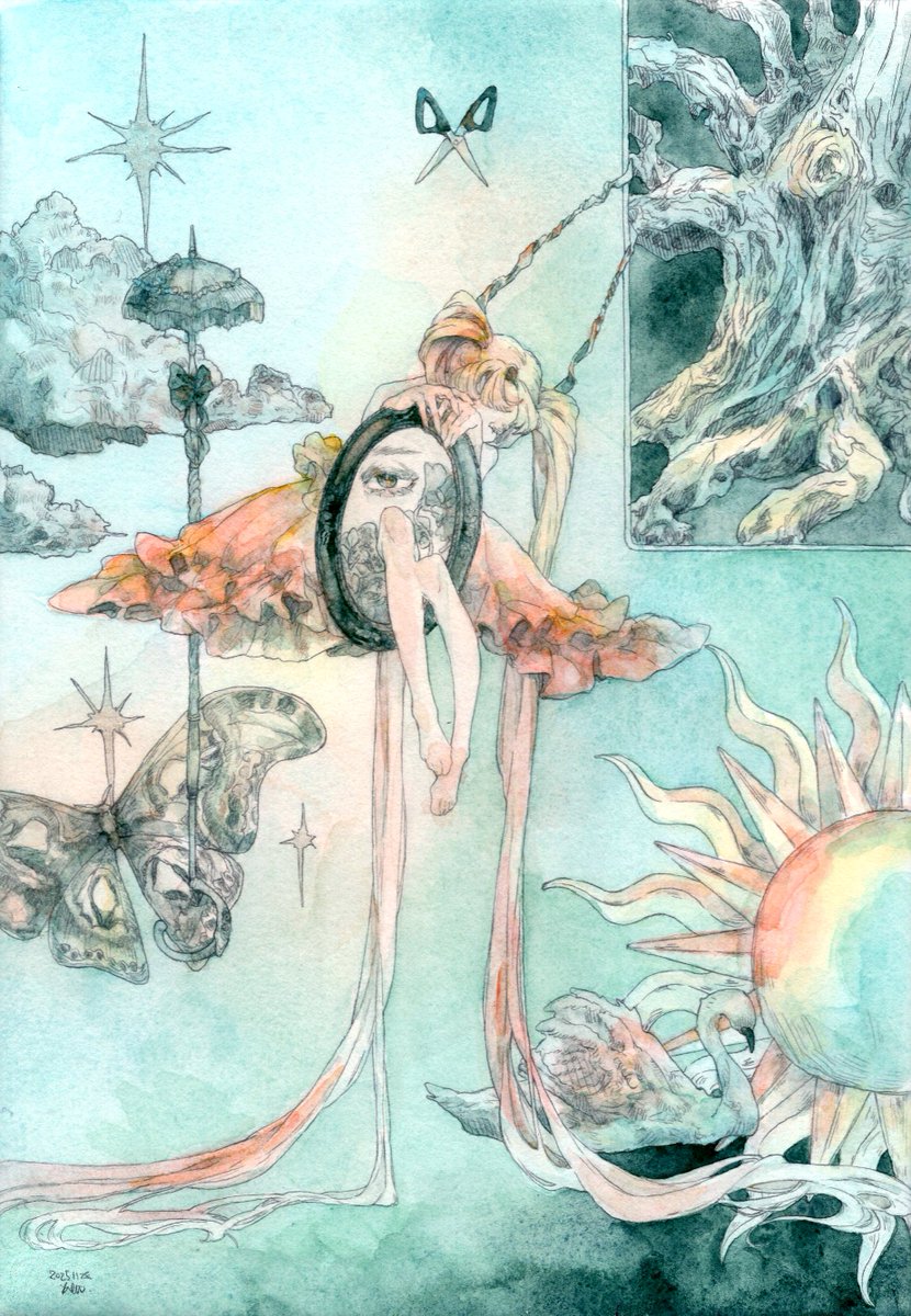 安藤 言@魔女イラスト企画 tweet media