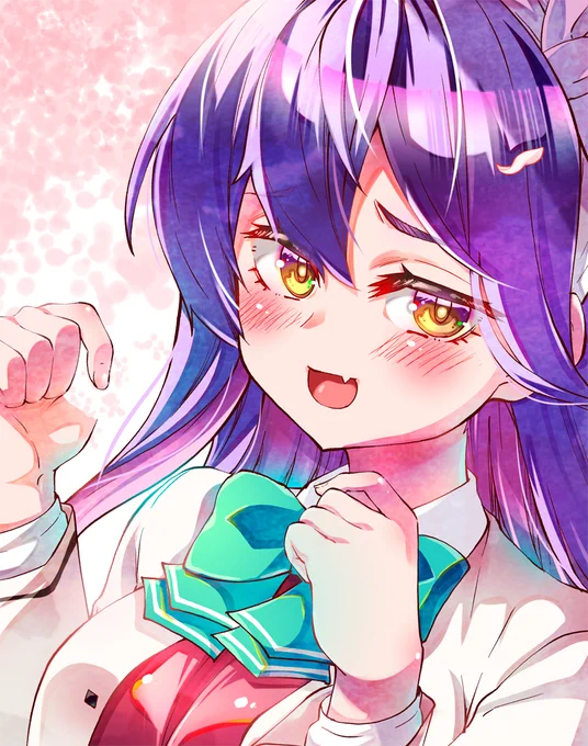 実は口も描いてます