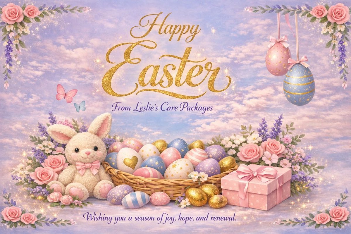 lcpackagesfth's tweet photo. 🐣 Happy Easter Weekend 🐣

May this weekend bring you hope, happiness, and gentle reminders of how much goodness still surrounds us. 💛🐥

#EasterWeekend #SpringJoy #CommunityKindness #SpreadingHope #GentleSupport #LesliesCarePackages #WhereSupportBegins #happyeastereveryone https://t.co/8Idw2odZMj