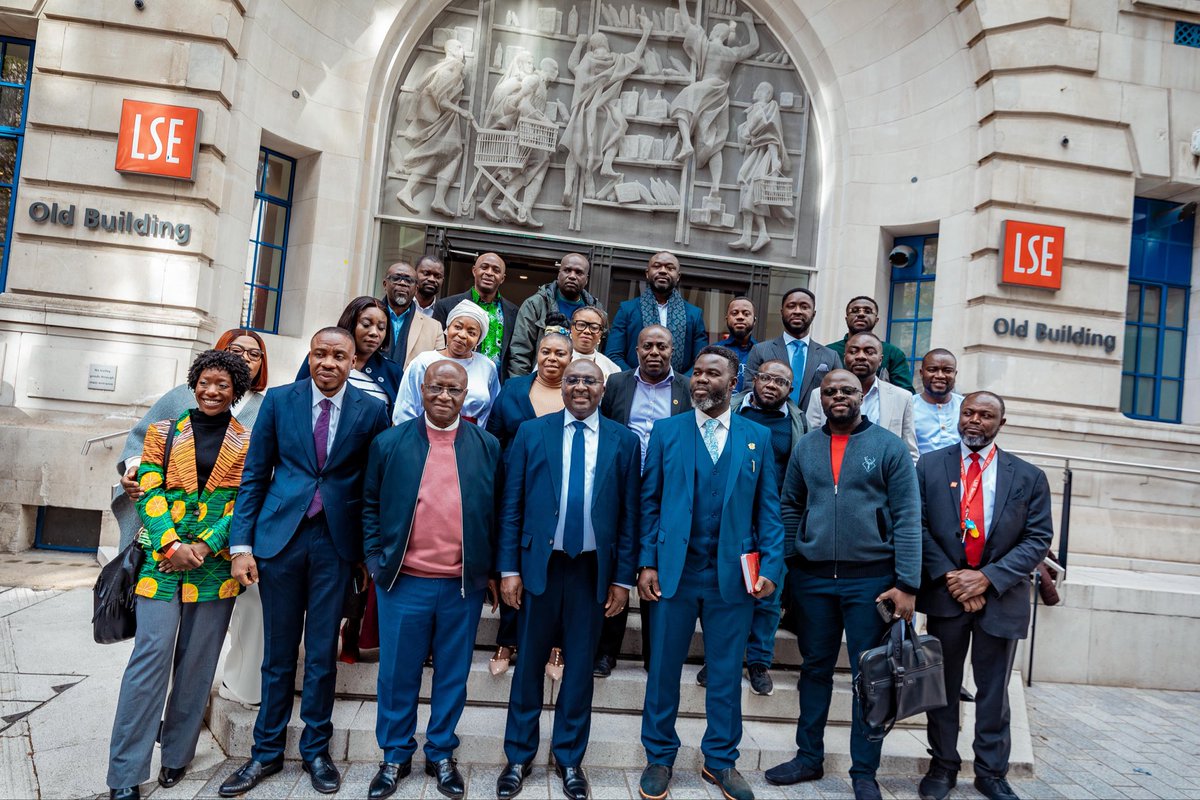 AlbertBrew1's tweet photo. On Saturday morning, 28/03/26, I had the privilege of joining His Excellency Dr Mahamadu Bawumia at the LES Summit 2026, held at the London School of Economics and Political Science. 

The summit, themed “Artificial Intelligence and Unifying Borders in Africa,” https://t.co/UvsQcd5jlk
