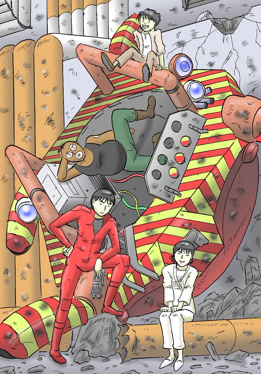 「#海外向けだと思う画像を上げろ やっぱ『AKIRA』好きだよね?海外の皆さん!」|ジ・アーティスト・フォーマリー・ノウン・アズ・チャーリィのイラスト