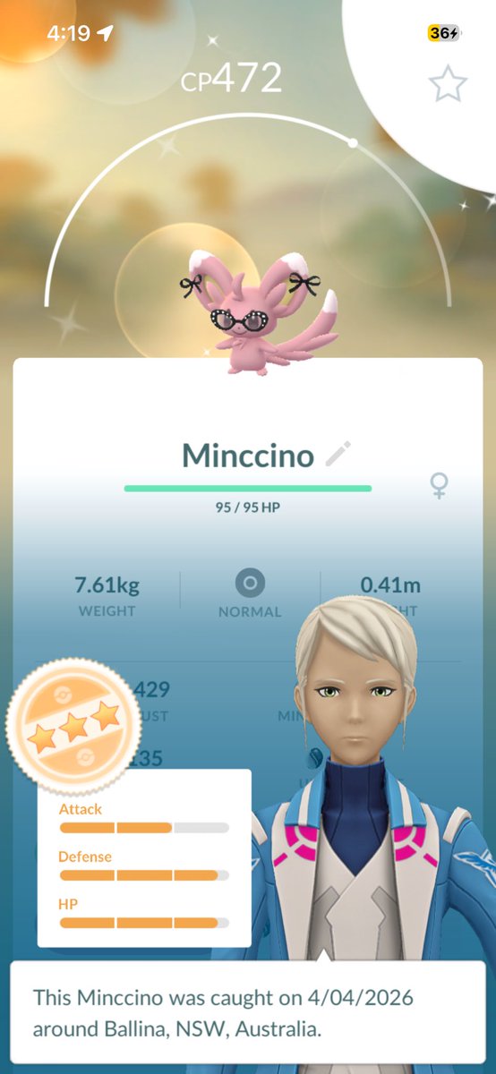 One and done for today. More to talk about though on #theraidbossespodcast
#PokemonGO