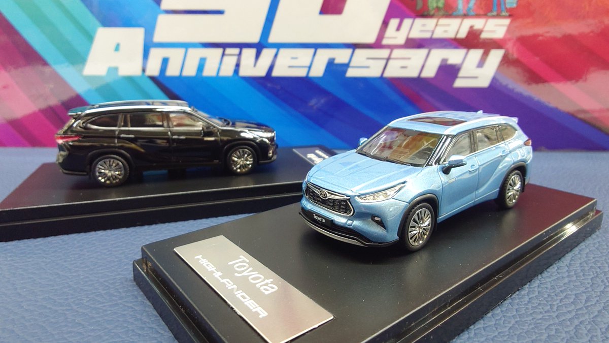 tamtamsagami's tweet photo. 【ミニカー | オススメピックアップ】
#LCDmodels
1/64 Toyota Highlander 左HD
¥3,080税込
国内導入が始まったUSトヨタのSUVです!
※全国での販売は夏以降らしいです。
同時導入のタンドラのミニカーは
残念ながら現在在庫なしです。。。
#タムタム相模原店😃 https://t.co/8VnhdPuiMI