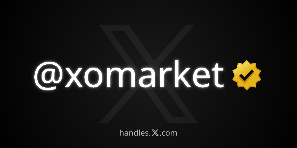 XO Market tweet media