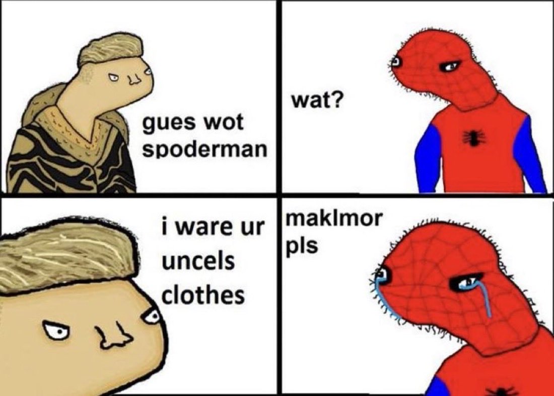 Spooderman tweet media