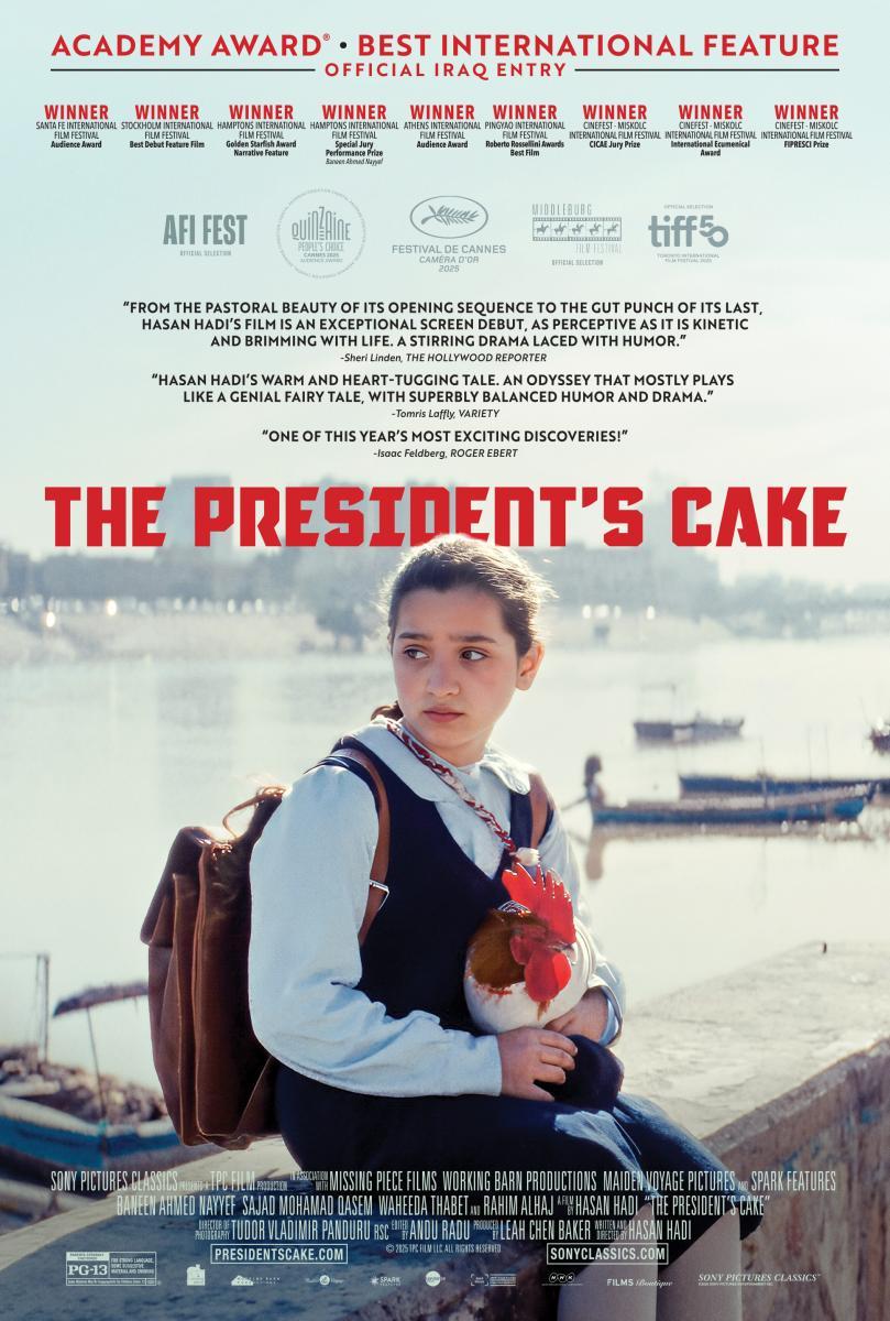 SeriesRolyHab's tweet photo. *The Presidents Cake*
(Película 2025)

Sinopsis:
La gente lucha por sobrevivir en el Iraq de Sadam, Lamia, de nueve años, usa su ingenio para reunir los ingredientes de la tarta para celebrar el cumpleaños del presidente

Tenemos todas las series de TV ☎️ 78709639 y 78797787 https://t.co/PIoNMGx9C0
