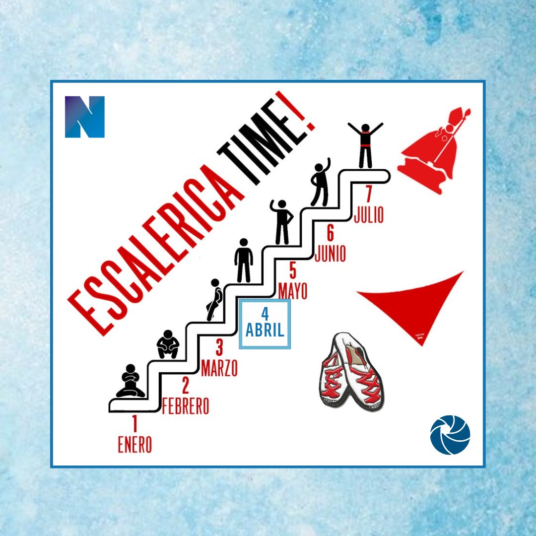 4️⃣ Cuarto escalón 4️⃣

🚶 Ya hemos recorrido la mitad del camino... 🚶‍♀️

🔻 ¡Viva San Fermin! 🔻

💥 ¡Gora San Fermin! 💥

#Pamplona #Iruña #Sanfermines2026 #SF #Navarra