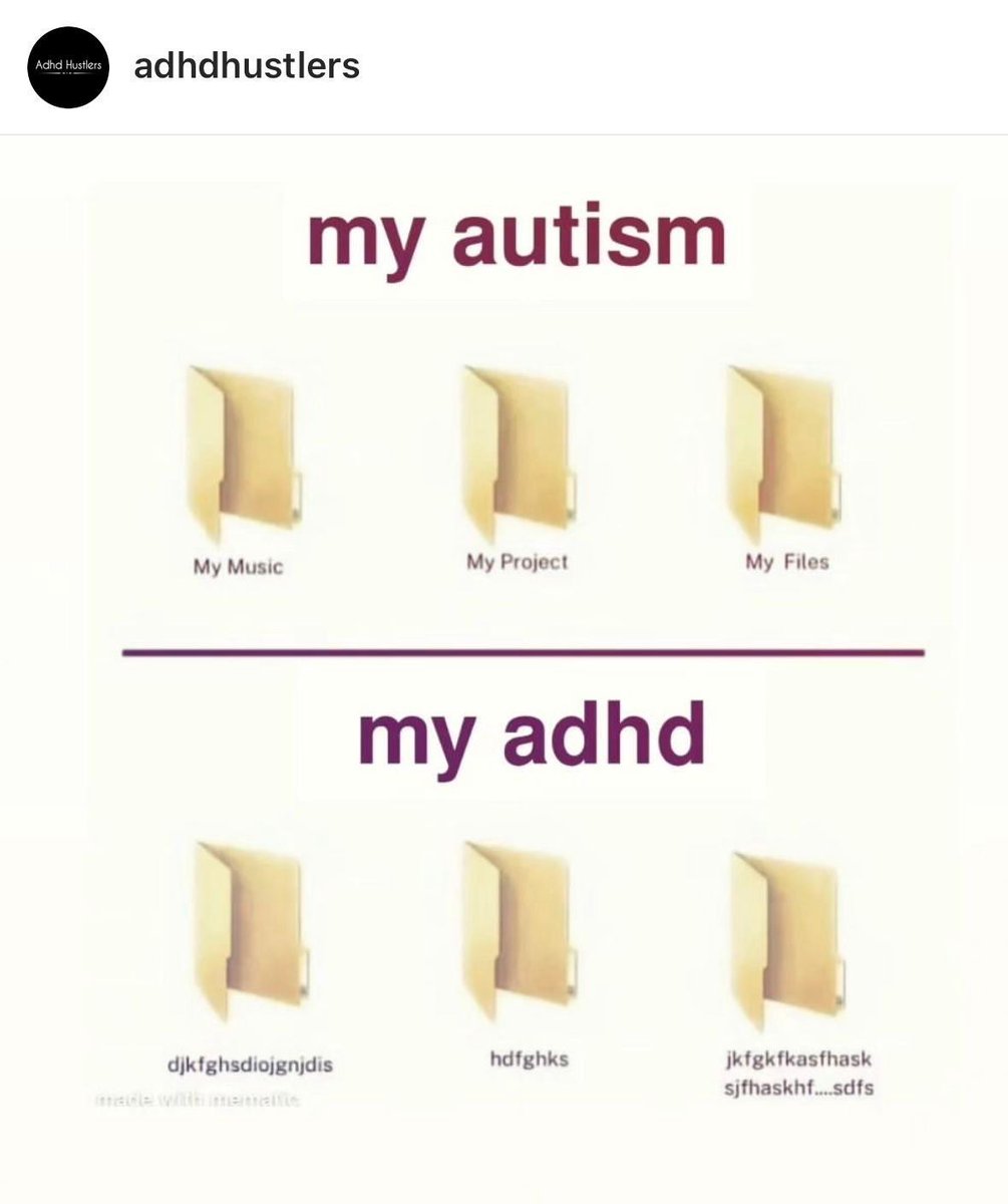 ADHD Memes tweet media