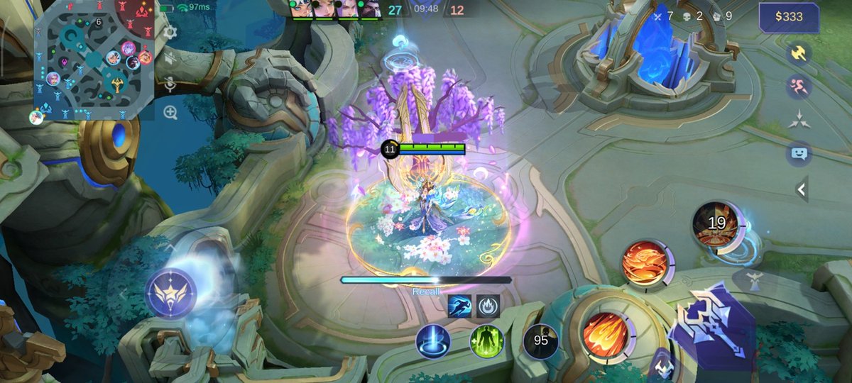 Ml! Recall nya cocok banget plisss sama skin Starlight Zetian, mana skin nya juga cantik😭