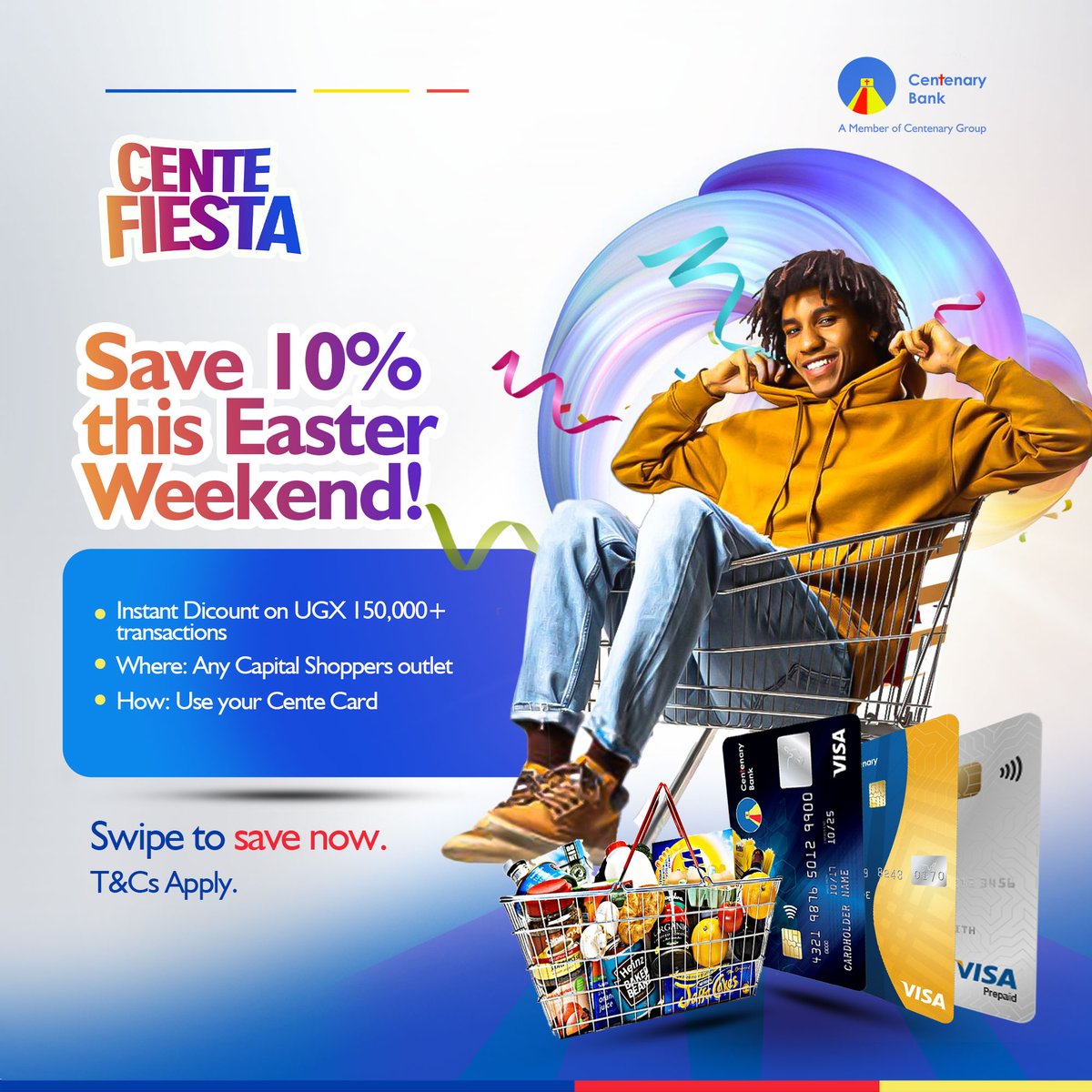 Ditch the cash and win big with CenteFiesta! This Easter weekend, enjoy ...