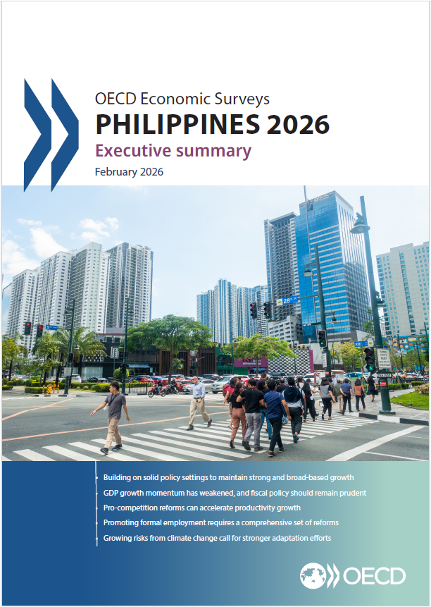 OECDeconomy's tweet image. Missed the @OECD Economic Survey of the #Philippines? Strong growth over the past 15 years has cut poverty by more than half. Key priorities: boost competition in electricity &amp;amp; telecoms, incentivise formal work &amp;amp; tackle climate change challenges.
Brochure: brnw.ch/21x1juv