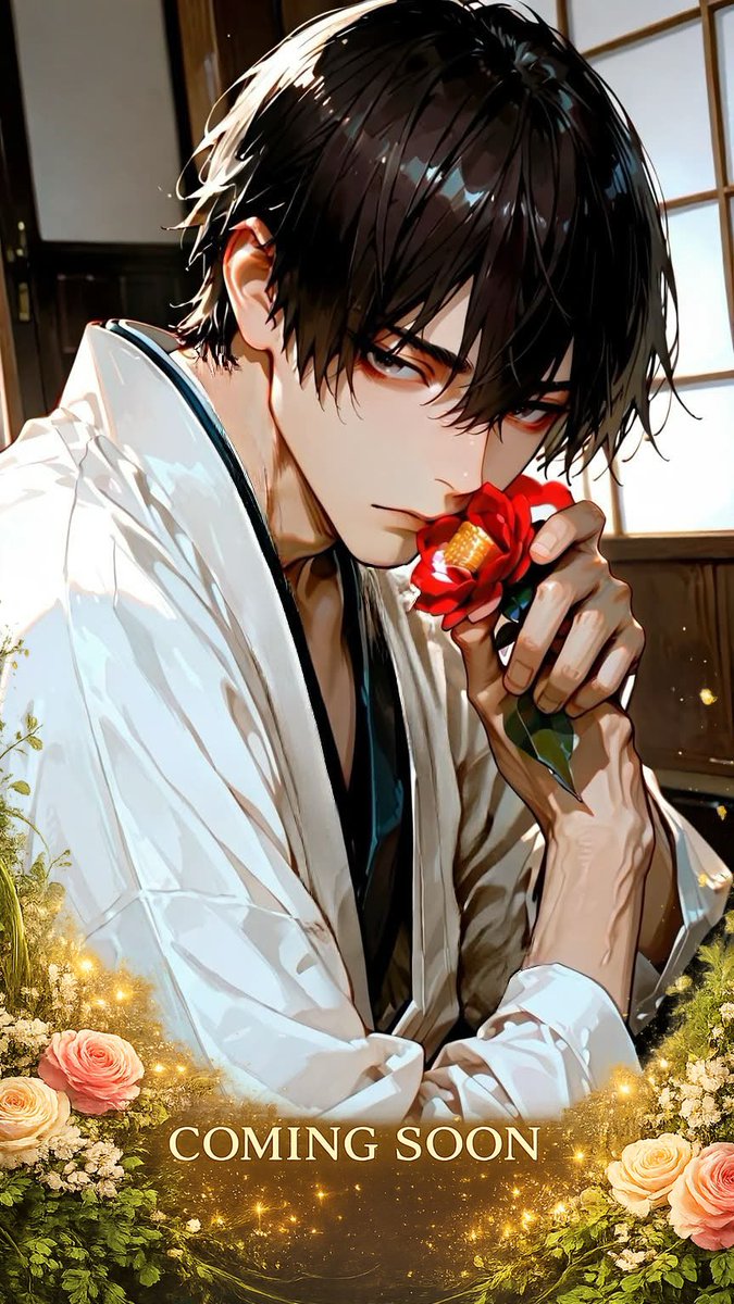 Shiki517omt's tweet photo. 💐 #FloralFlowerFesta！

【キャラクター紹介👤】

花の種類:椿/赤

ユーザー名:AMANE

タイトル:気づけば、君

『アピールポイントを表す一言』：「言葉を交わすたび、距離がほどけていく」

キャラクターの特性：【恋愛】

#AIart 
#Saylo https://t.co/2cOvF11x3Q