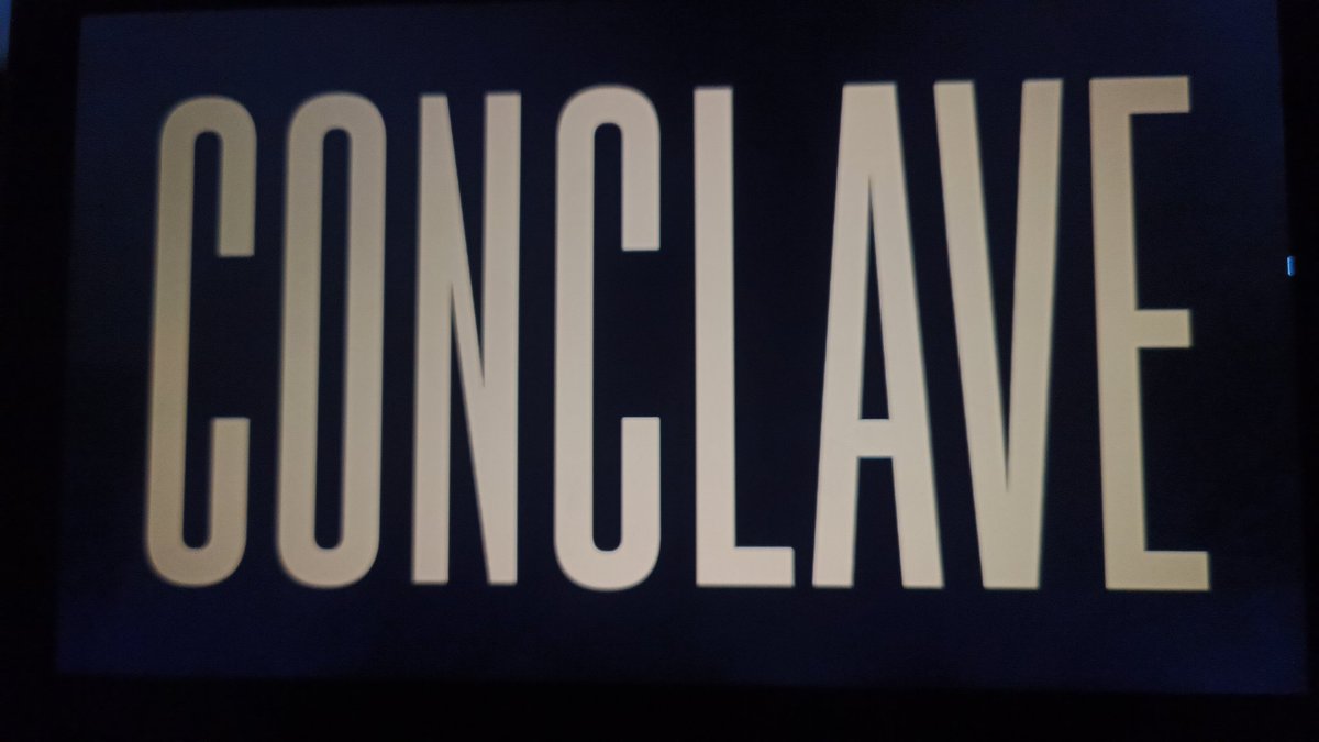 Theeaater's tweet photo. Almost teared up from joy last night. Imagine Conclave being streamed on Philippine television every holy week. Something I look forward to https://t.co/KJzJrailmG