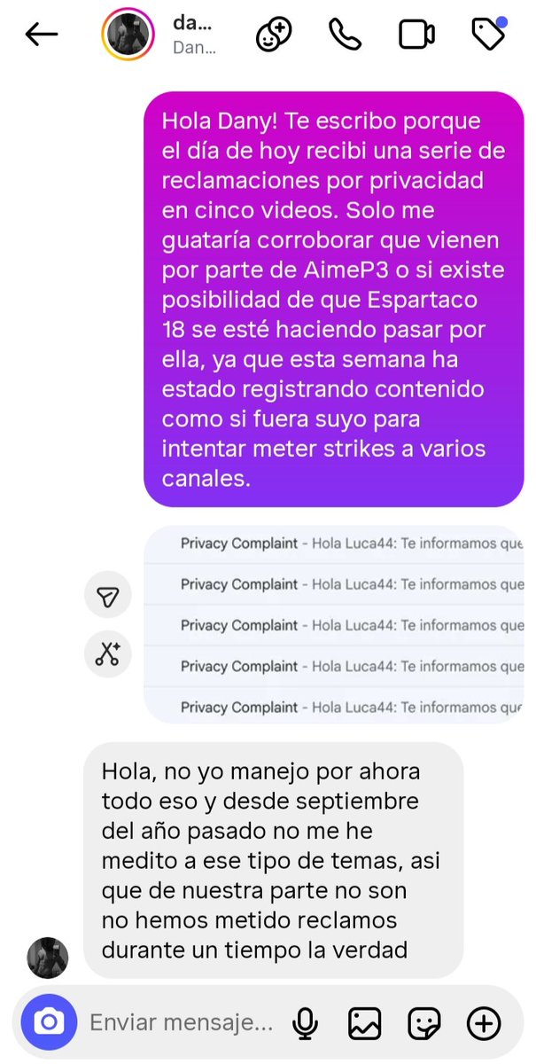 Luca44Mx's tweet photo. @TeamYouTube recibí 5 reportes por privacidad de una persona que suplanta la identidad de @poderp3  su equipo de trabajo confirma que no fueron ellos. Sospecho del usuario de YT RSpartan118 ya que ha metido 40 strikes a varios canales esta semana maliciosamente incluyendome https://t.co/XbOYESRq9q