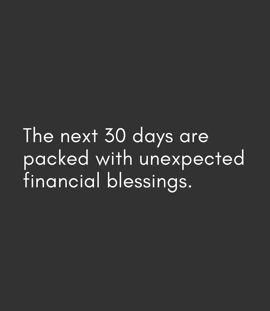 The next 30 days are about to change everything 💸✨

Unexpected money.
Unexpected opportunities.
Unexpected breakthroughs.

This is your sign - abundance is already on the way.

Drop “333" to claim it 🔥