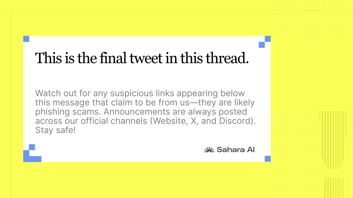 Sahara AI 🔆 tweet media