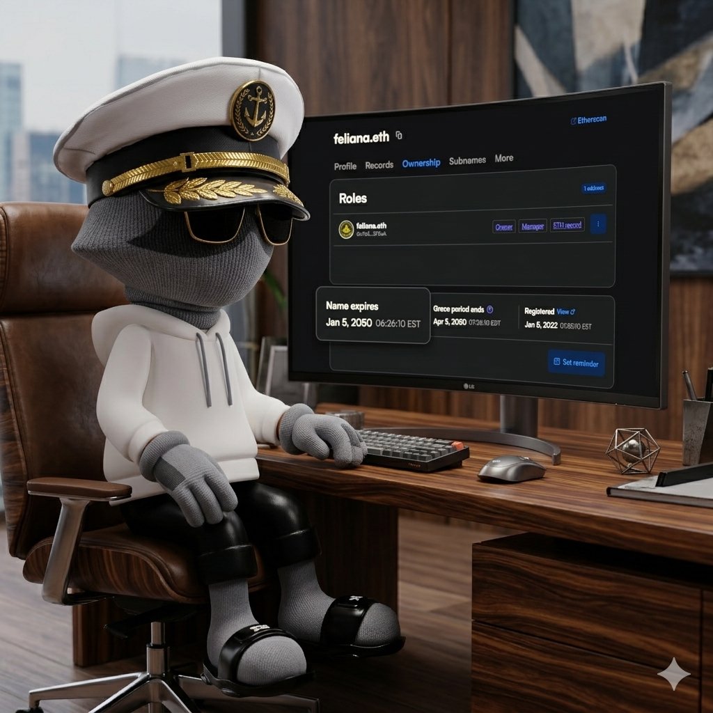 Feliana_eth's tweet image. Some play for the weekend. I play for Decades. 
See you in 2050. #AKCB #ENS #Web3 $ETH @ensdomains