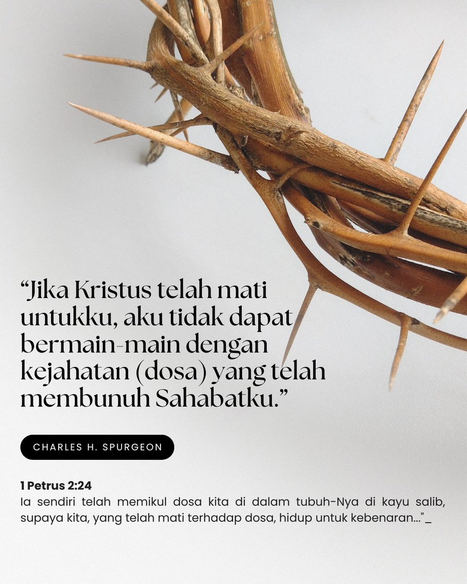 C_P_Ministries's tweet photo. Kristus mati untukku https://t.co/hYADk5Z2uu