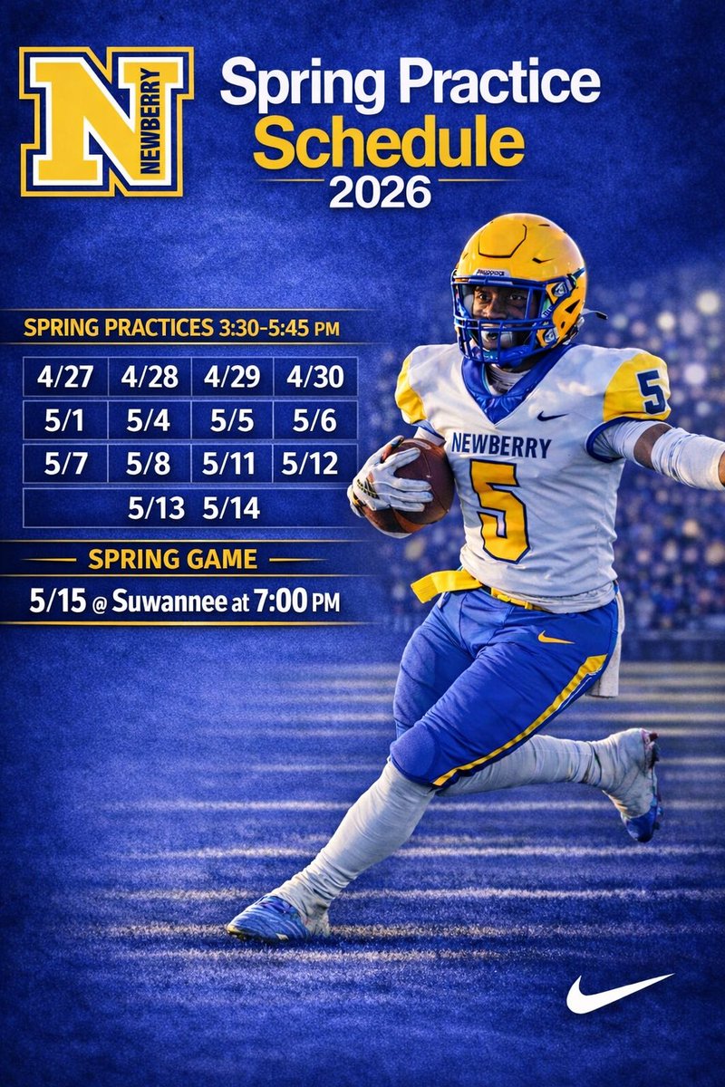 Newberry High School Football College Recruiting tweet media
