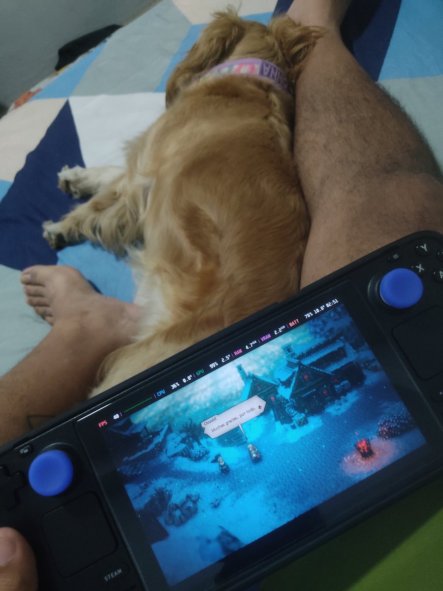 Emptygames2's tweet photo. Bendita steam deck https://t.co/4JAP00KEdJ