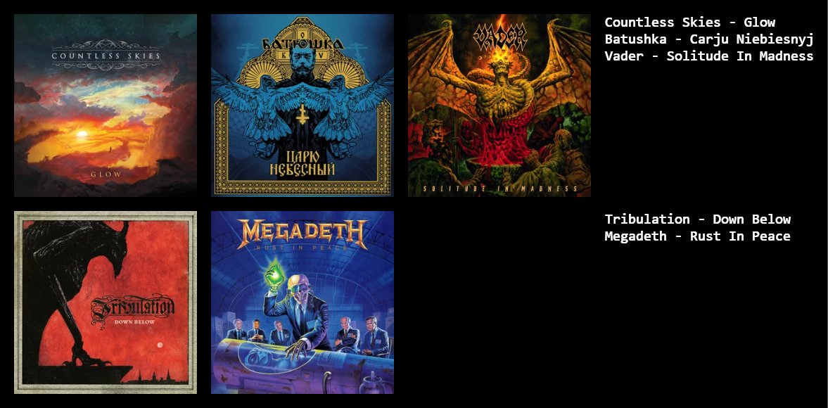 Today's playlist