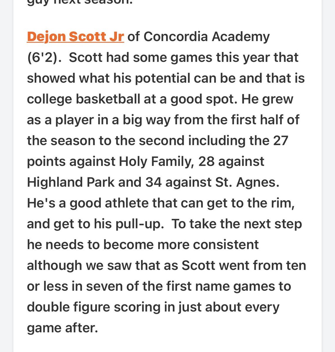 Concordia Academy HS Boys Basketball tweet media