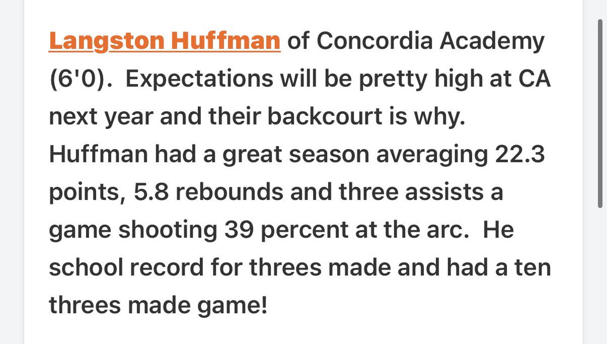 Concordia Academy HS Boys Basketball tweet media