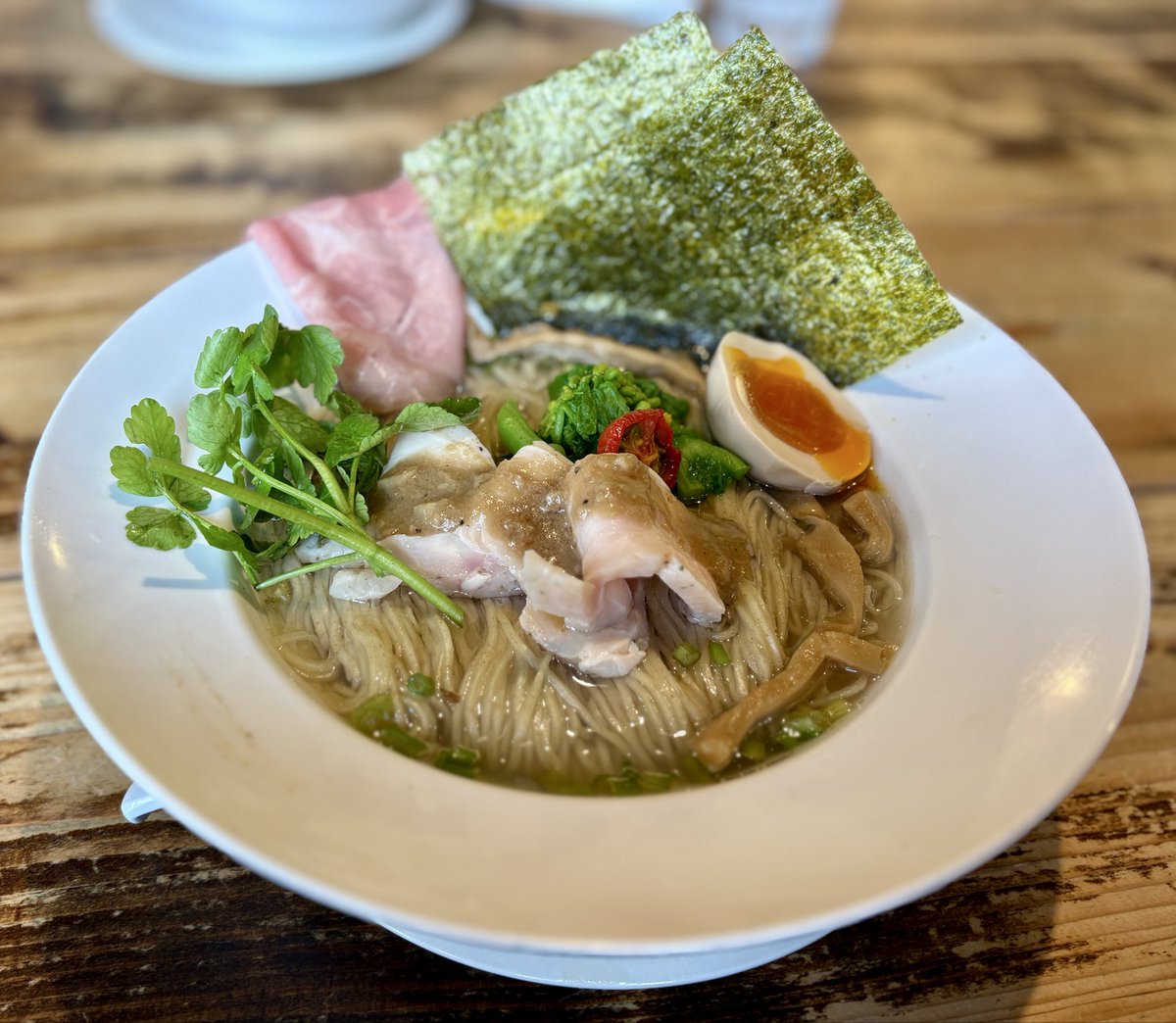 麺づくり蒼空
蒼空しじみらぁめん（大盛り）