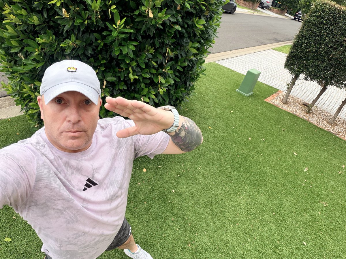 DavieBlue26's tweet image. Day 91 /123 fit for the holidays challenge!! 🫡Starting the day with 5k🫡 Happy Saturday 🫡#2026challenge #MentalHealth #Kindness #ipaintedmywalk #supportothers #gearupspeakup #ConsistencyWins