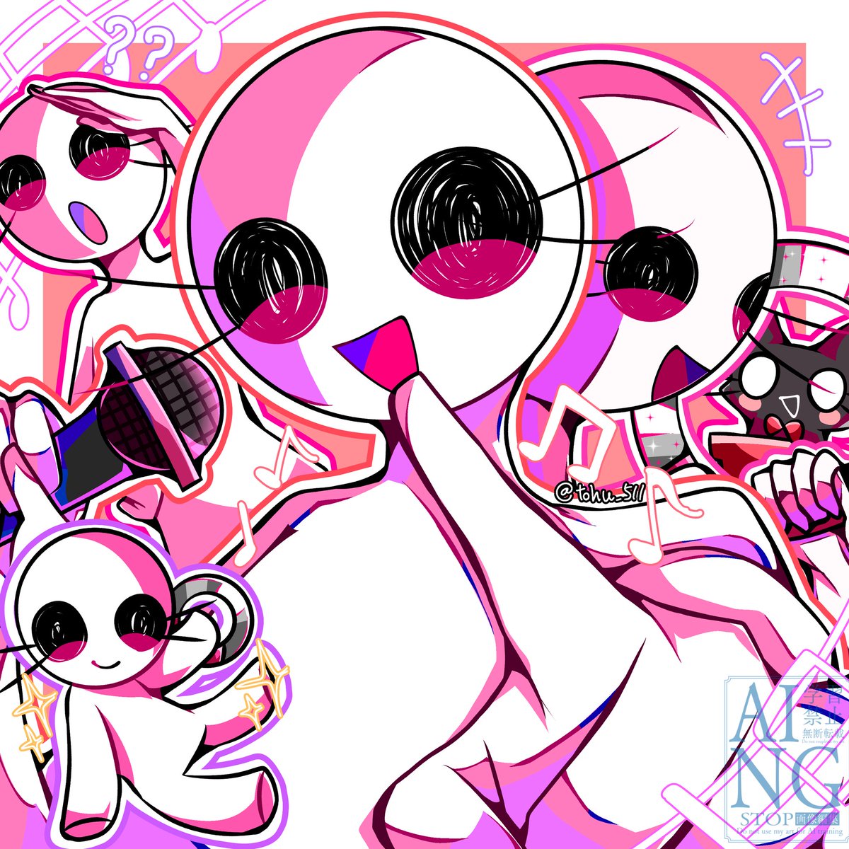 tohu_511's tweet photo. #MARIKINonline4_fanart  #mo4
🩷🎤ざくろつめ！🎤🩷 https://t.co/TQUmqHua7K