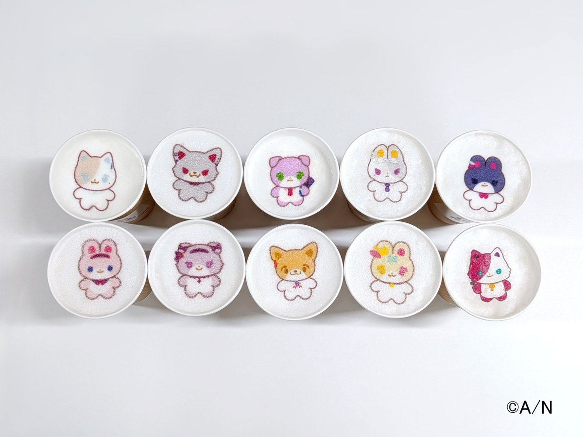 にじたうん コラボカフェ』🌈🕒 📅横浜：3月14日(土)～4月17日(金