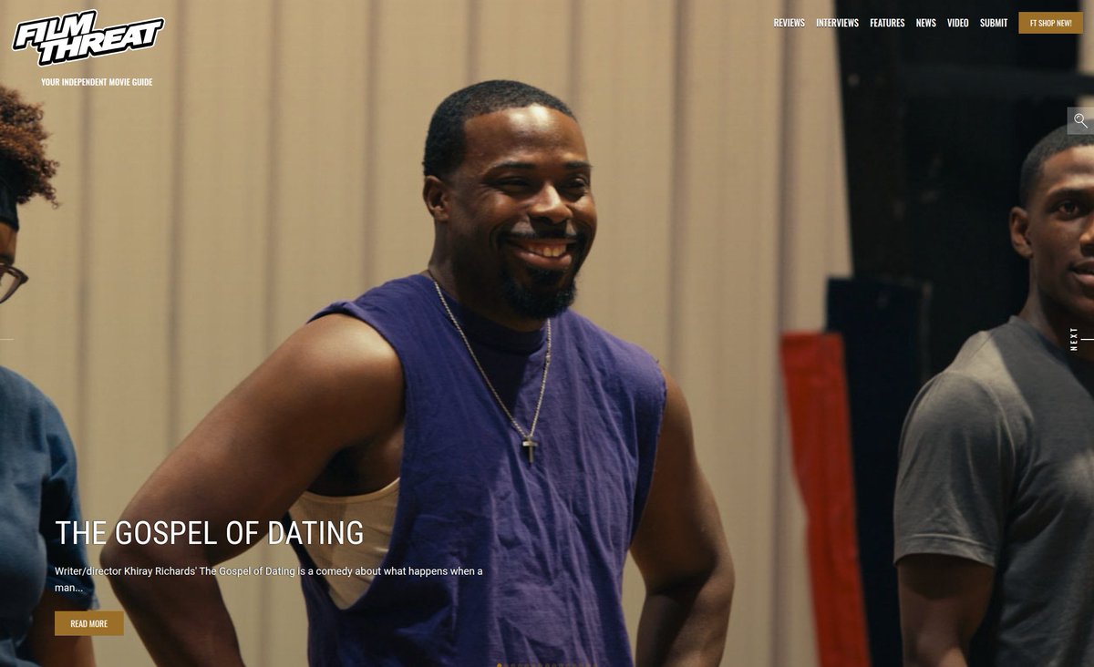 FilmThreat's tweet image. "…Christians need to get a sense of humor." Is The Gospel Of Dating actually funny? Read Alan Ng's review to find out. 
filmthreat.com/reviews/the-go… #SupportIndieFilm #Comedy #TheGospelOfDating