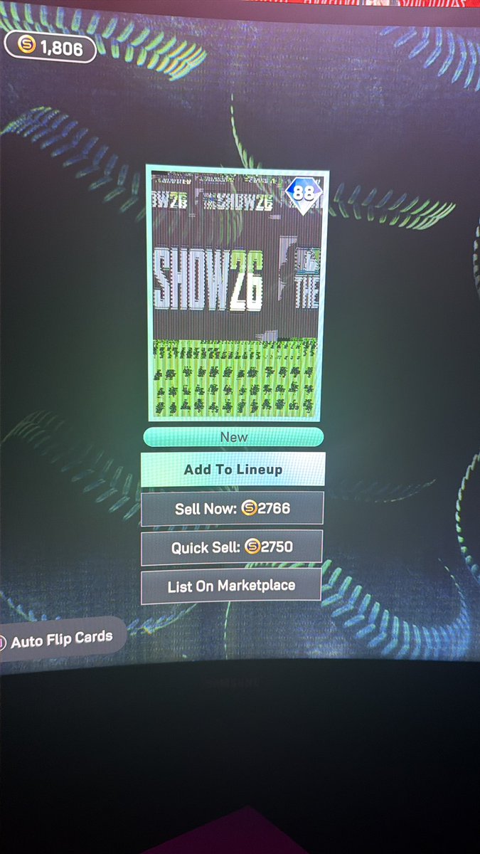 babydriver303's tweet photo. the card art is FIRE for Owen Cassie @MLBTheShow https://t.co/aCDHRvEwZ5