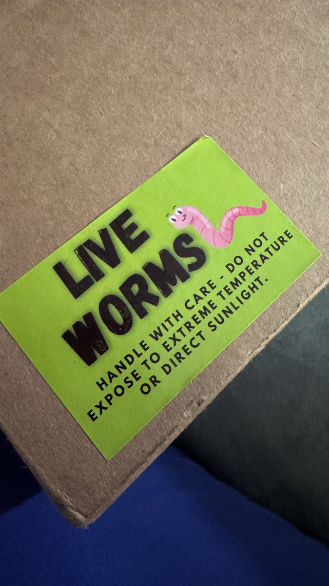 redselchie's tweet photo. Well, while the world spirals deeper into madness, I decided to start a worm farm. Hey, they’ll make great compost for my garden, and if society collapses I’ll still be able to go fishing and eat! https://t.co/OfsNxi3GRf