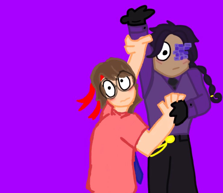 R0sm4ryz_'s tweet photo. Cubitos 😛 #purpleglasses #Juancubito #digital #purpleflower #jotos #qsmp2 https://t.co/v504YsjwJo