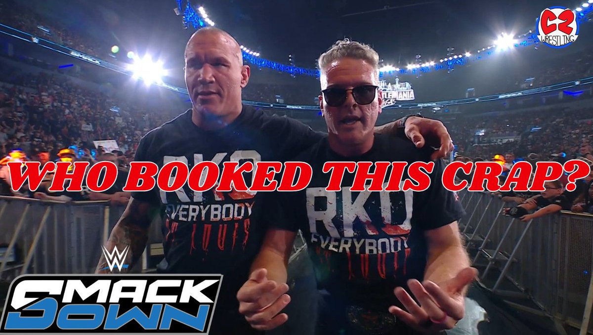 C2Wrestling_'s tweet photo. Well... Plenty of ranting here. Pat McAfee was in the phone with Randy Orton and attacks Cody Rhodes. Something so horrific it's better if we tell you about it

Check it out:
https://t.co/PGxo5fVZ5w

@WWE #SmackDown #WrestleMania42 #WrestleMania #WWERaw #RawOnNetflix https://t.co/iSyQmetQou