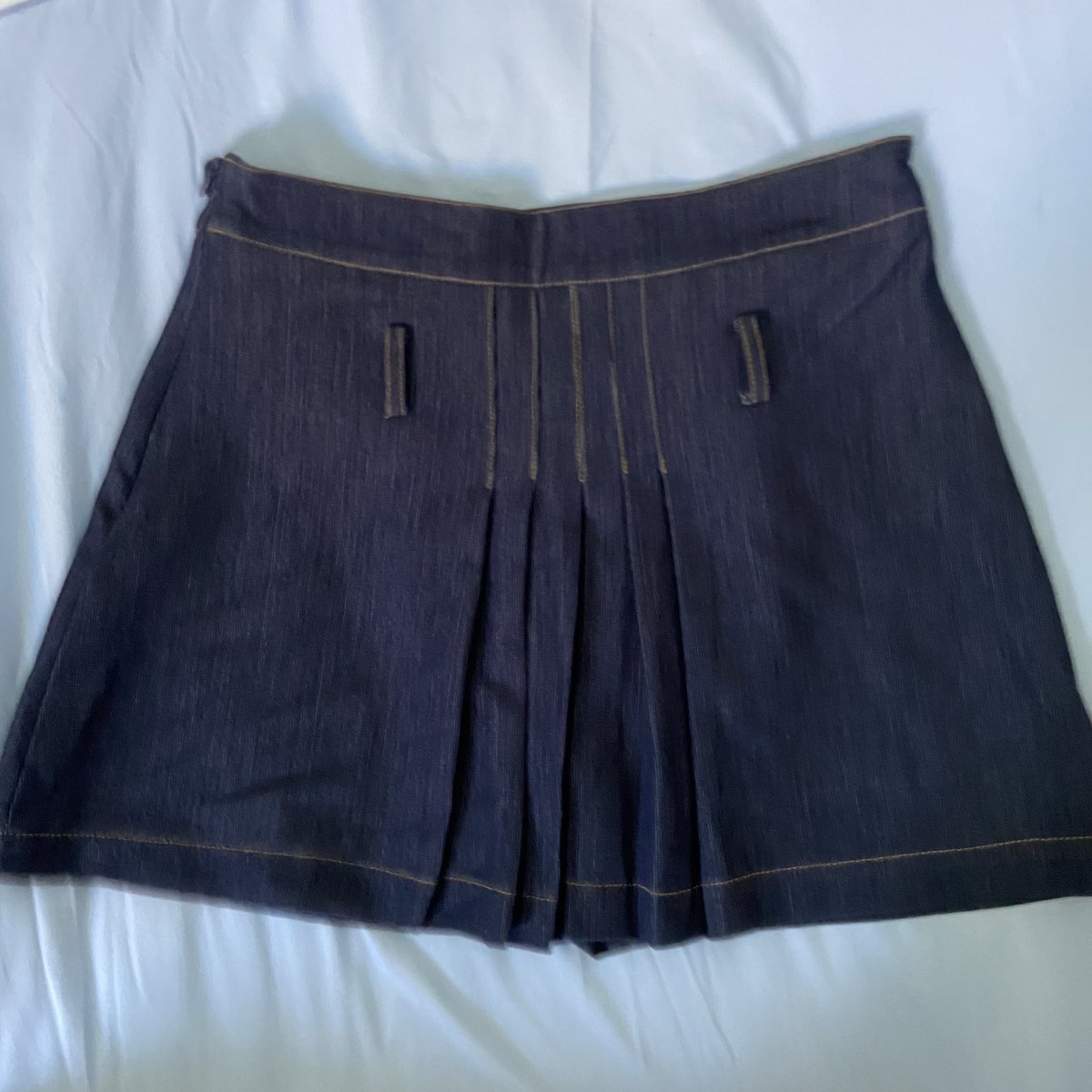 mmforsalee's tweet photo. (ซักแต่ไม่เคยใส่) กระโปรงยีนส์ something denim pleated skirt ของ something_apparels

Size : L เอว 30 สะโพก 40 ยาว 15

✨ 250 ส่งฟรี  ✨

#ส่งต่อ #เสื้อผ้ามือสอง #ส่งต่อเสื้อผ้า https://t.co/e4HEKbfxWD